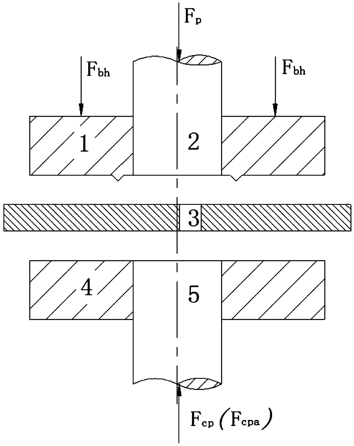 Plasticized fine blanking forming process based on crack initiation control