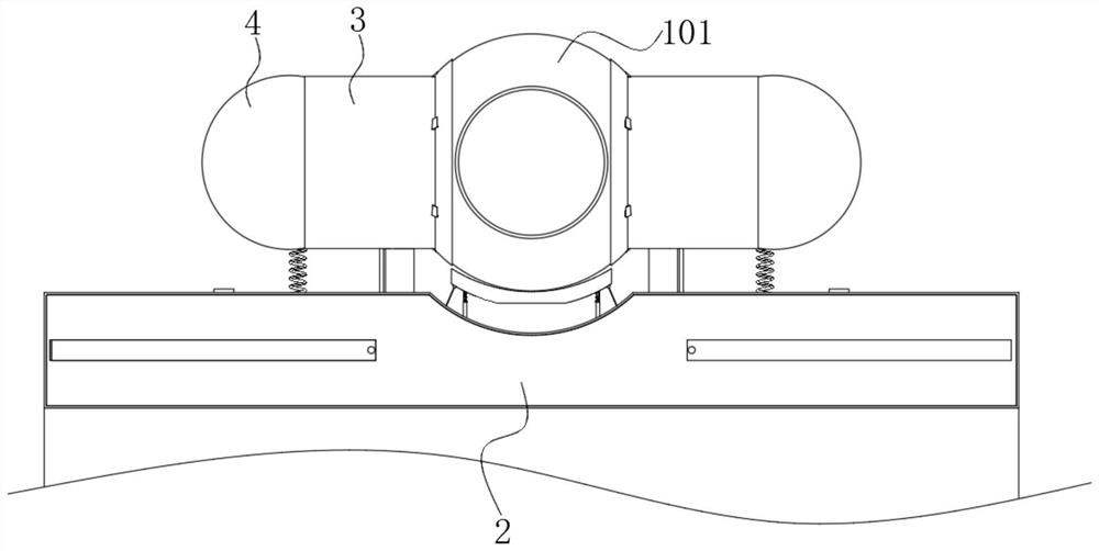 Exhibition information acquisition device of digital cloud exhibition platform