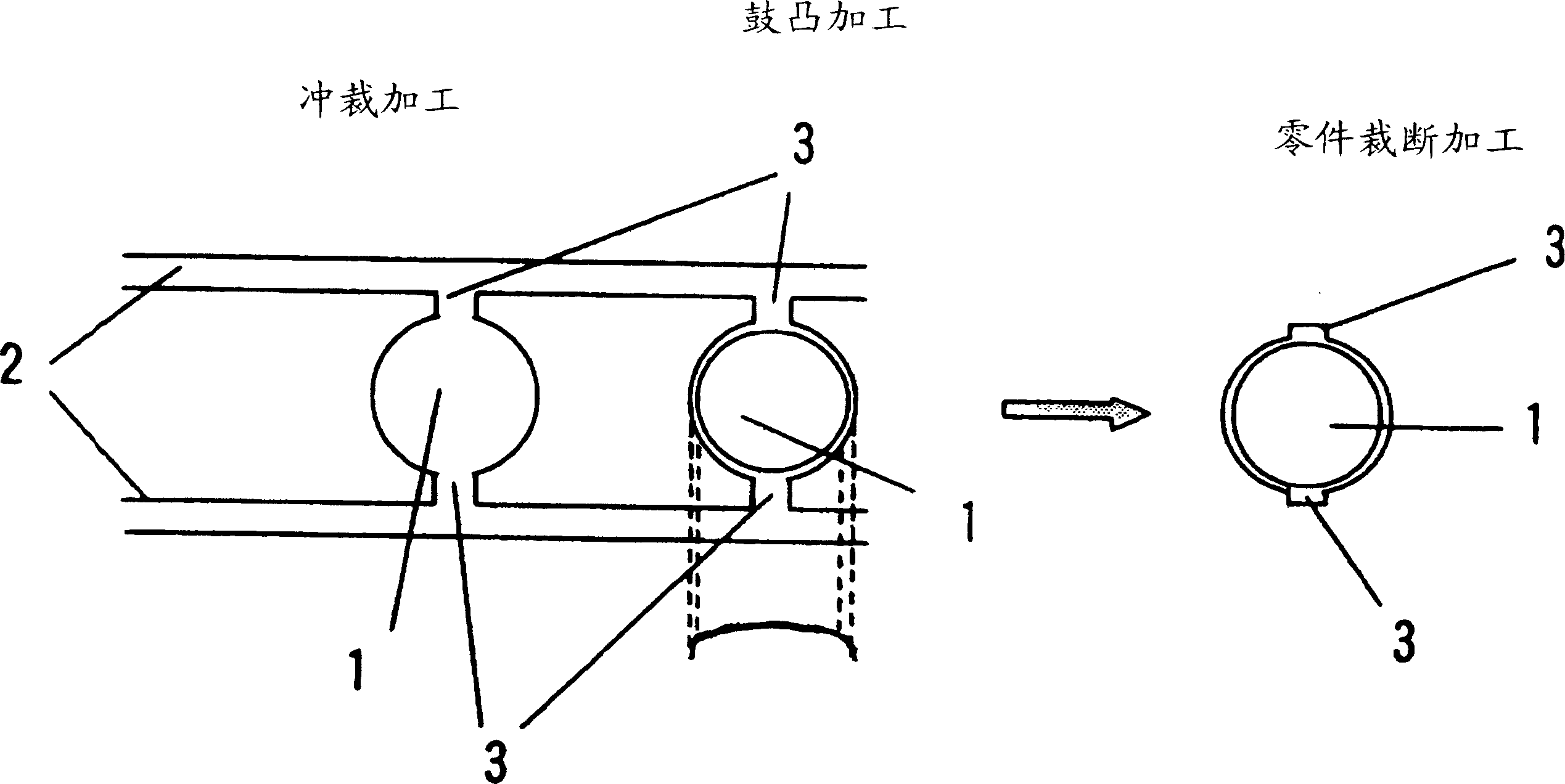 Sub-stabilisation austenitic stainless steel belt of weary characteristic fine used by metal shrapnel and metal shrapnel