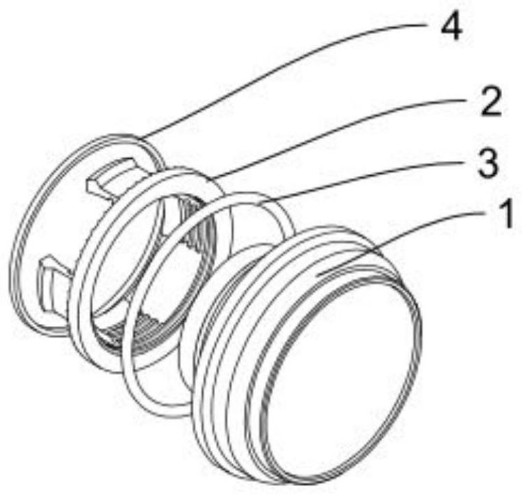 Hub decoration center cover, equipment and use method of hub decoration cover