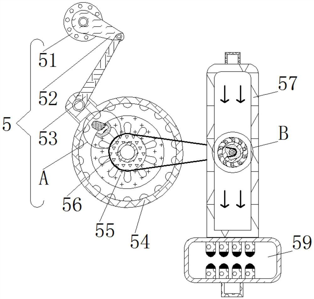 Desktop host variable-speed heat dissipation device based on water cooling principle