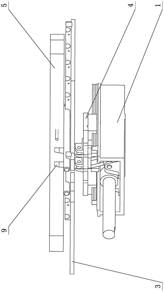 One-way rotary clamping mechanism