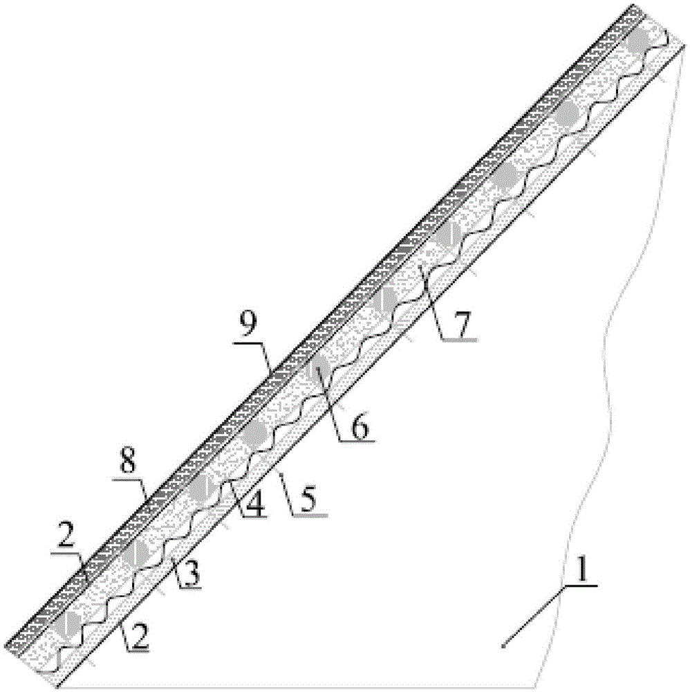 A method for pollution prevention and vegetation restoration of metal sulfide ore solid waste storage yard