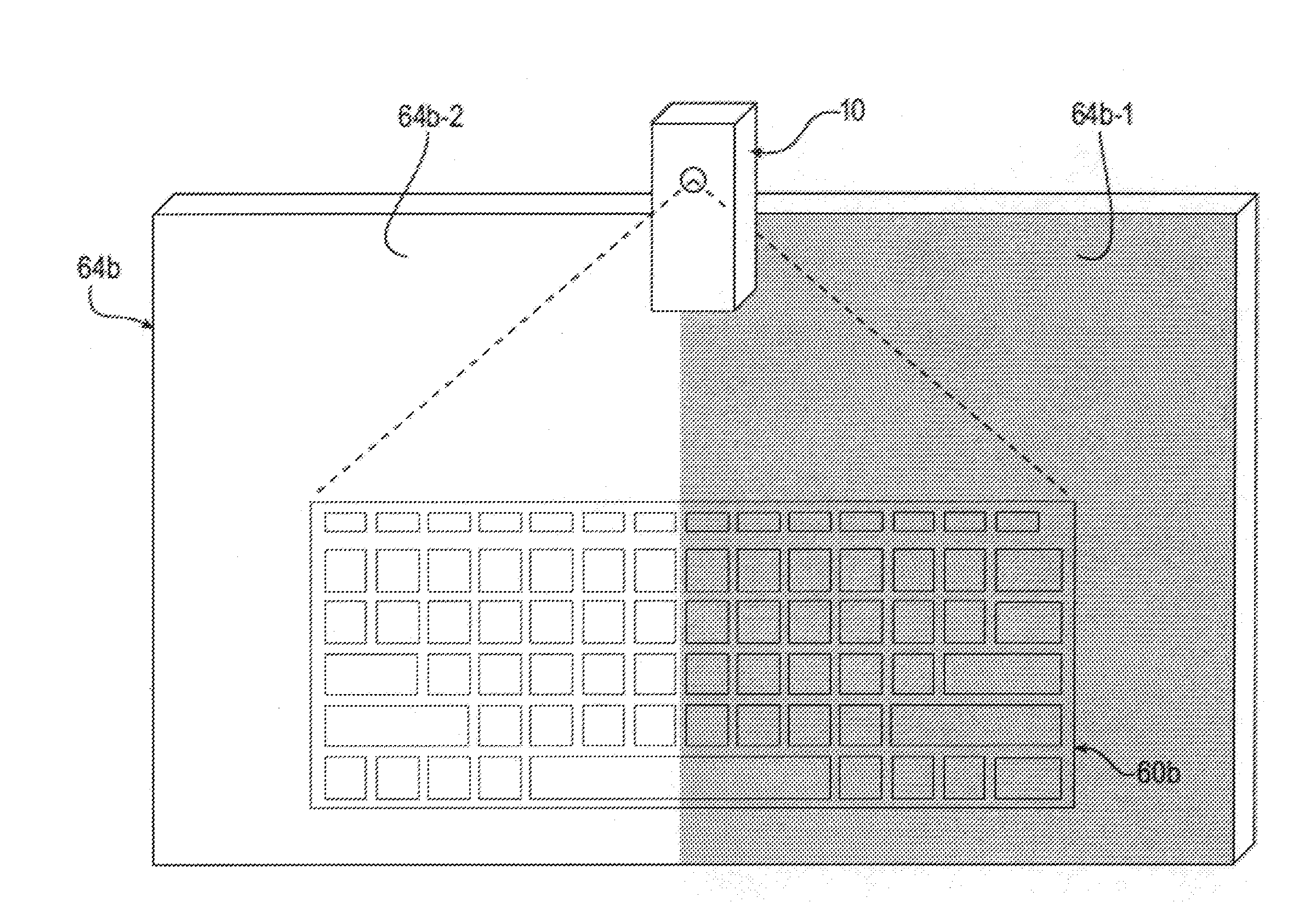 Harmonizing a projected user interface