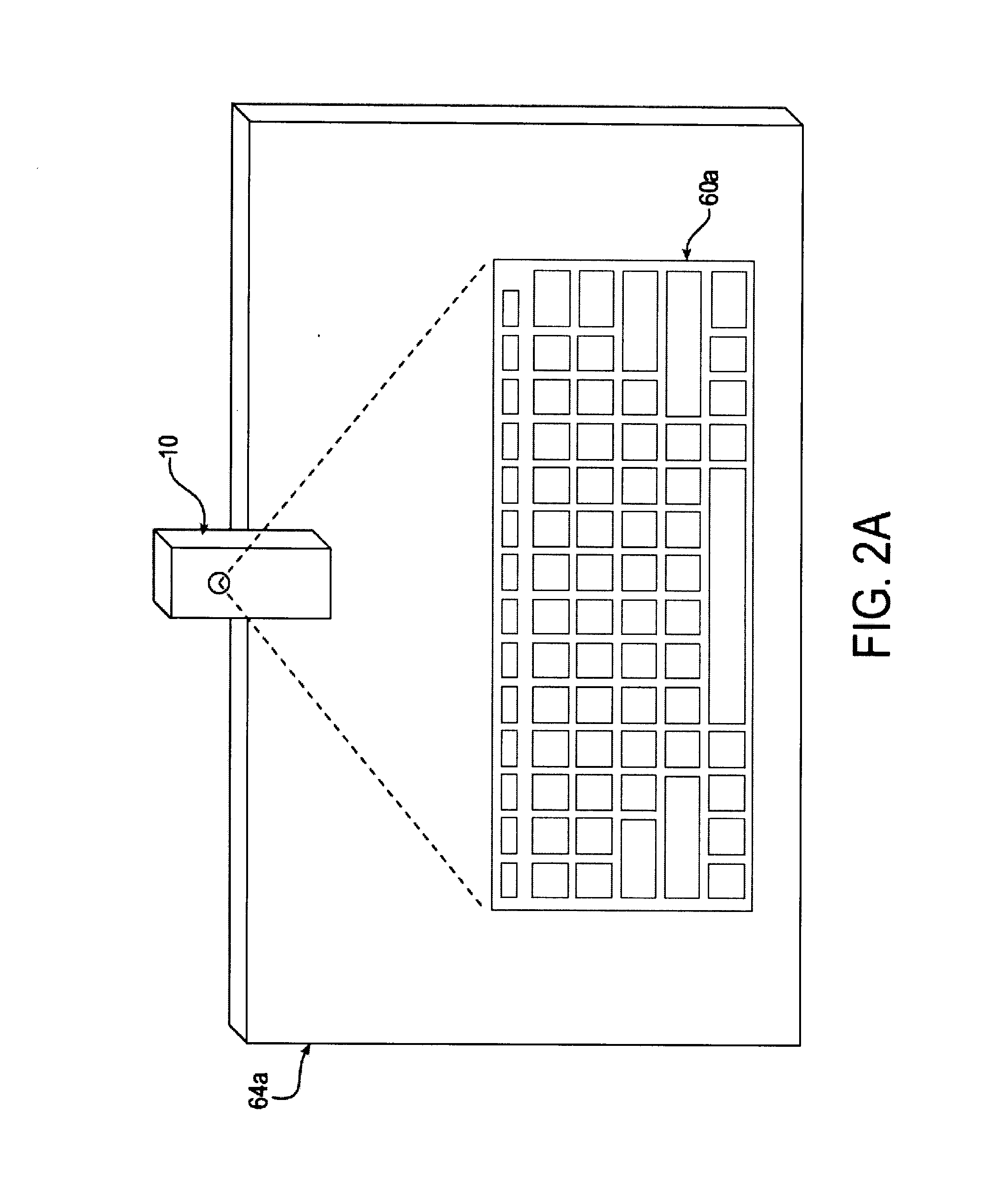 Harmonizing a projected user interface