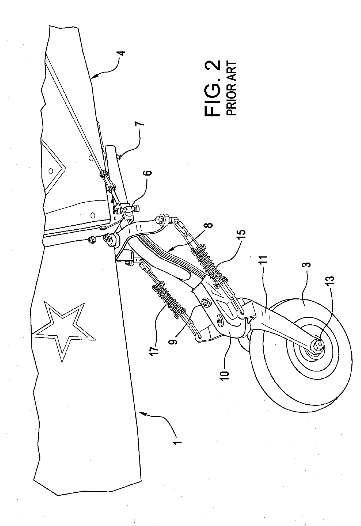 Suspension For Aircraft Tail Wheel