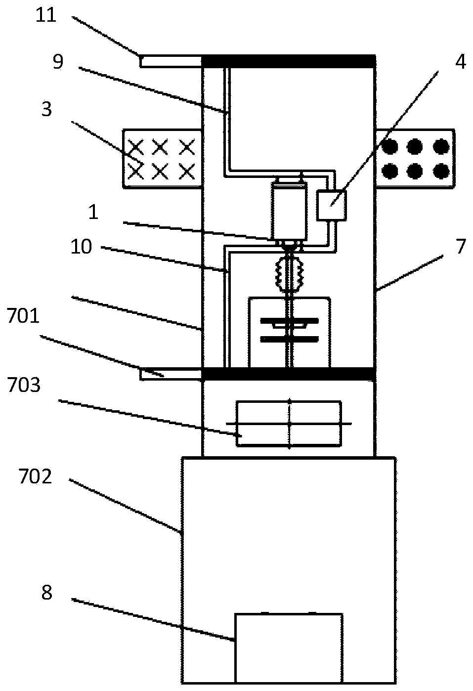 Current-limiting switch device, system and application