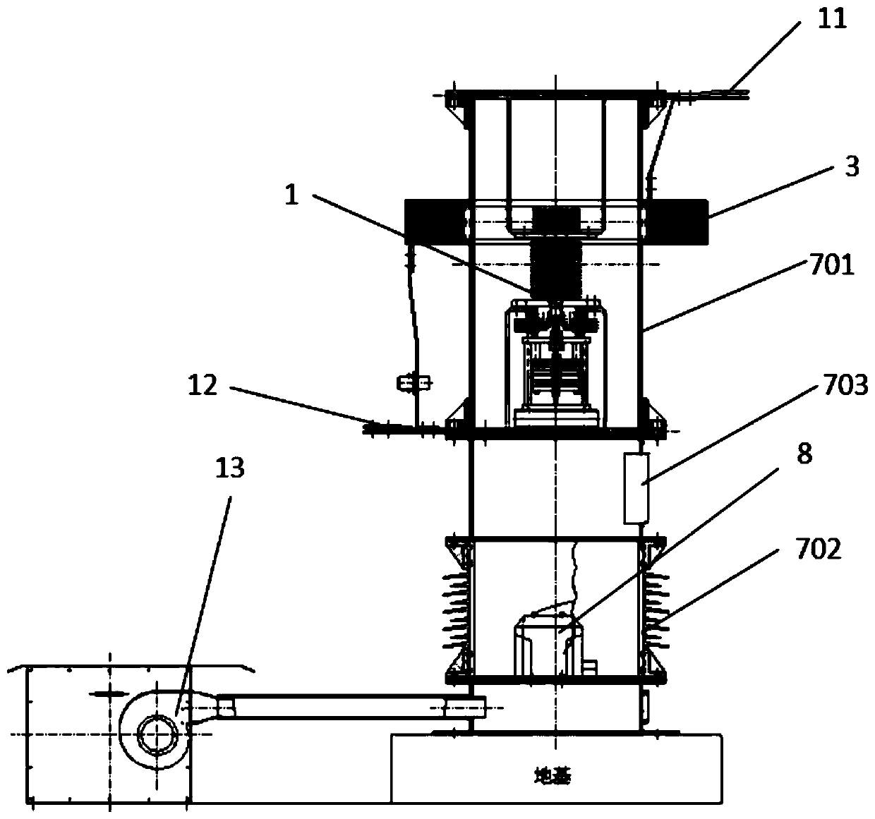 Current-limiting switch device, system and application