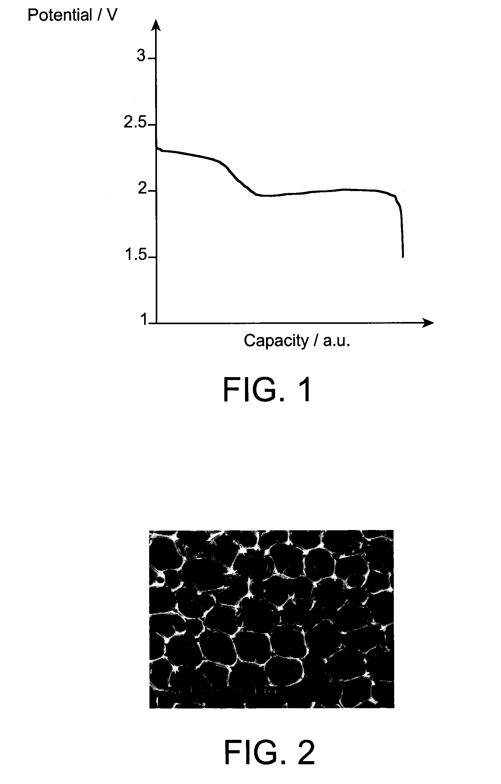 Lithium-sulphur (li-s)-type electrochemical battery and production method thereof