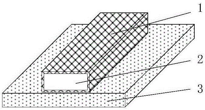 On-chip inductor based on graphene/metal composite wire and preparation method