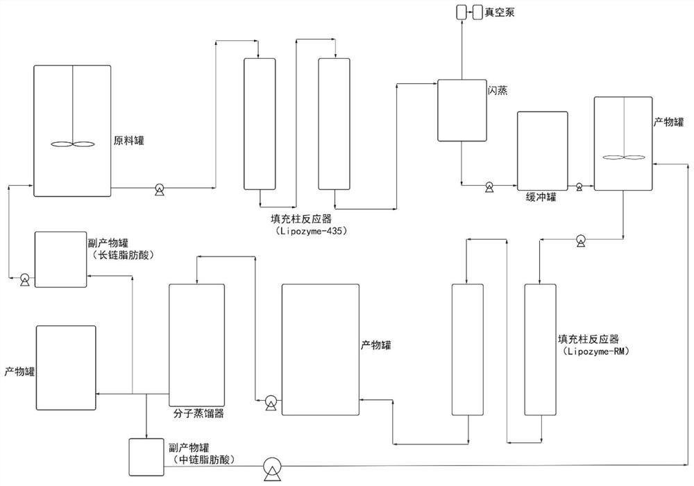 A kind of preparation method and application of grease that can customize sn-2 position fatty acid