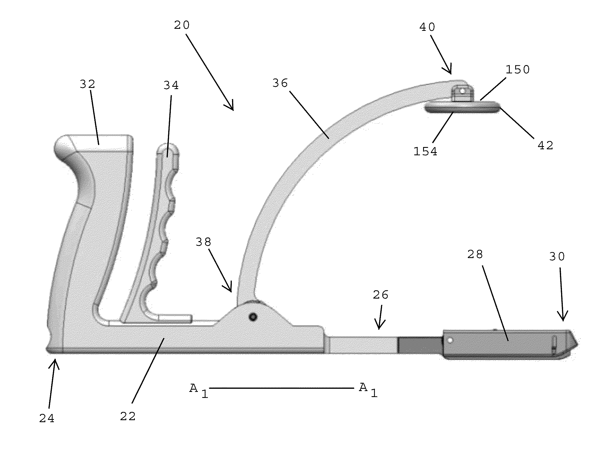 Devices for dispensing surgical fasteners into tissue while simultaneously generating external marks that mirror the number and location of the dispensed surgical fasteners