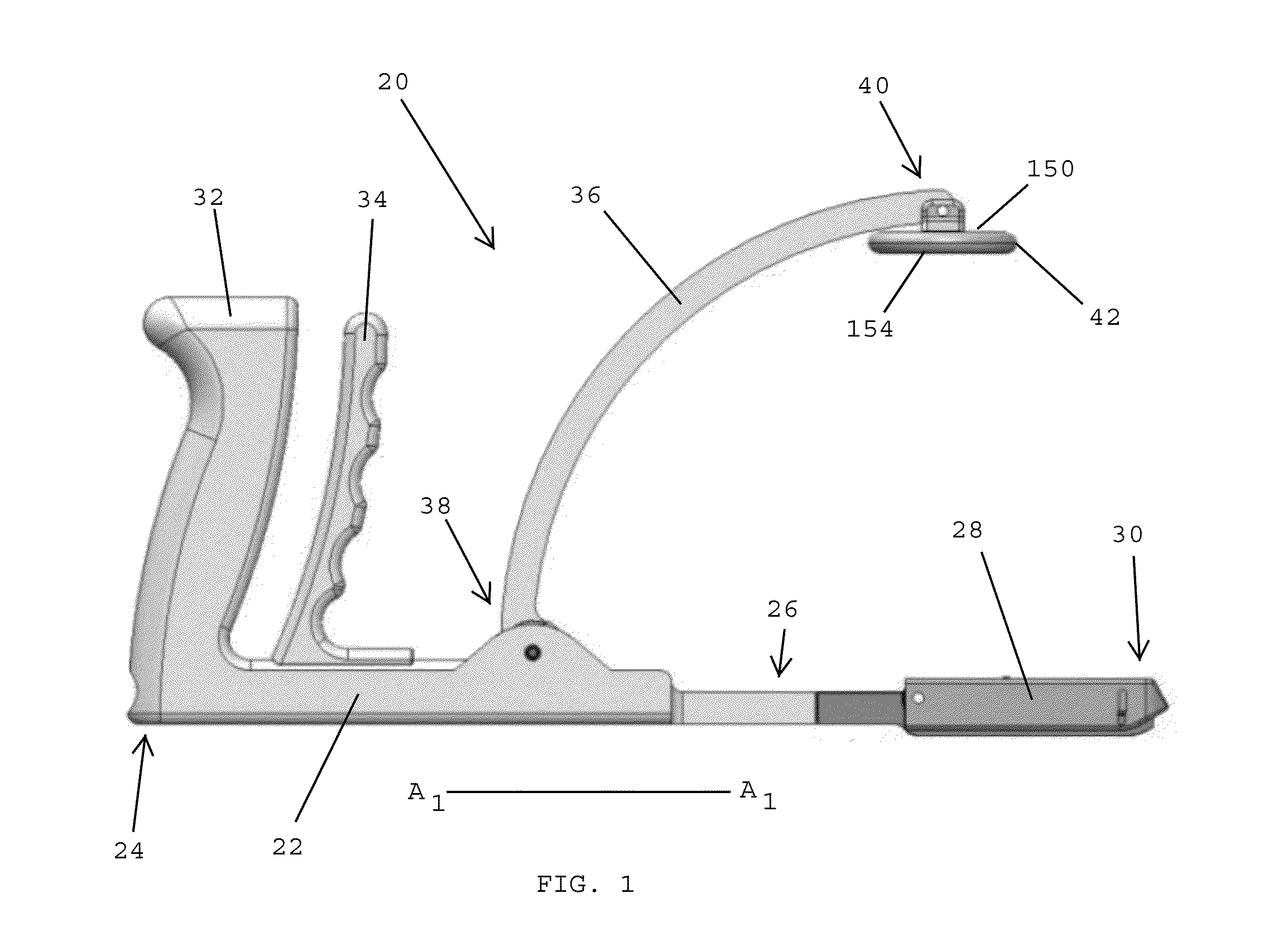 Devices for dispensing surgical fasteners into tissue while simultaneously generating external marks that mirror the number and location of the dispensed surgical fasteners