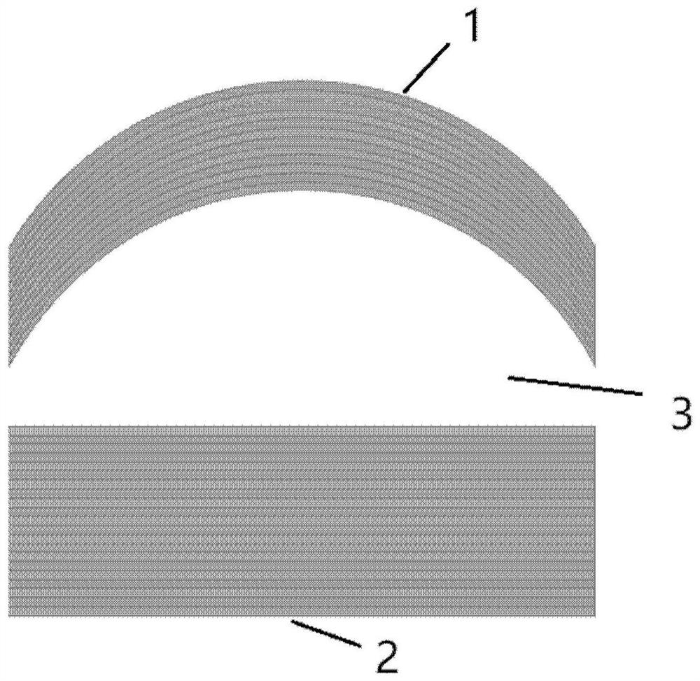 Open type ellipsoidal optical resonant cavity and adjusting method thereof