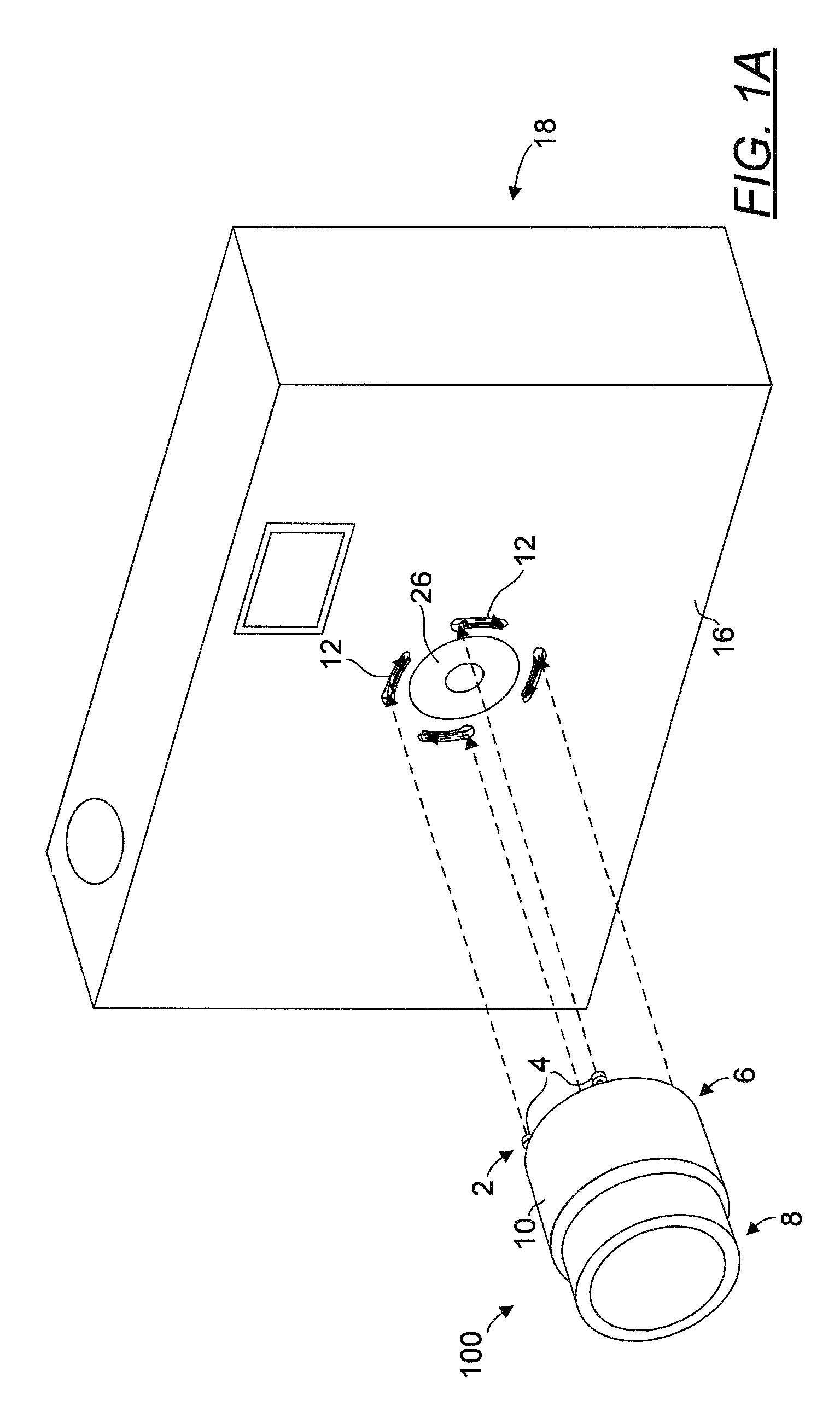Lens and display accessory for portable imaging device