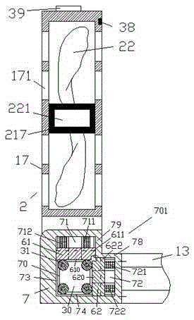 Electrical power element mounting device with contact indication and capable of reducing noise