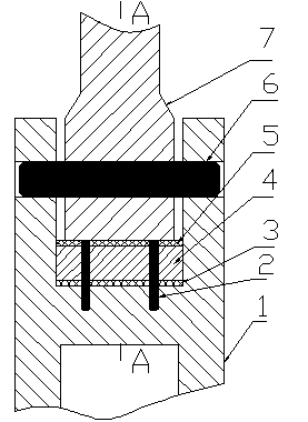 Connecting rod and plunger connecting mechanism of press