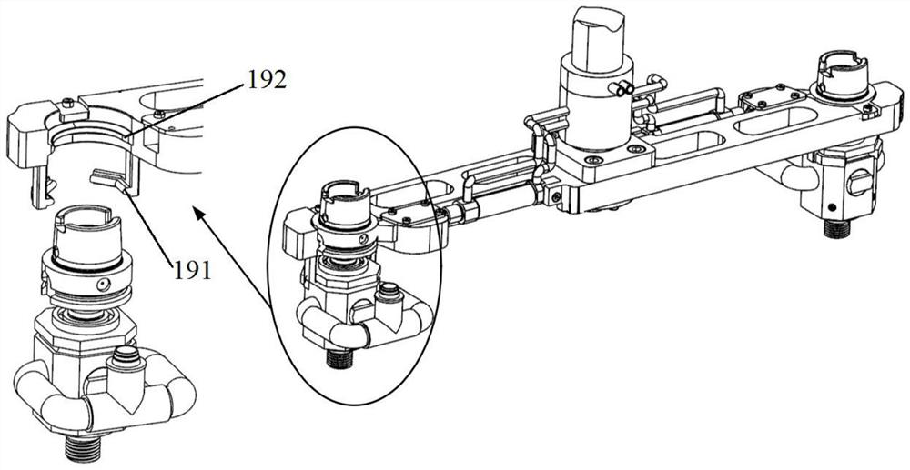 Electro-hydraulic combined supply system used for electrical discharge machining and supporting automatic tool changing