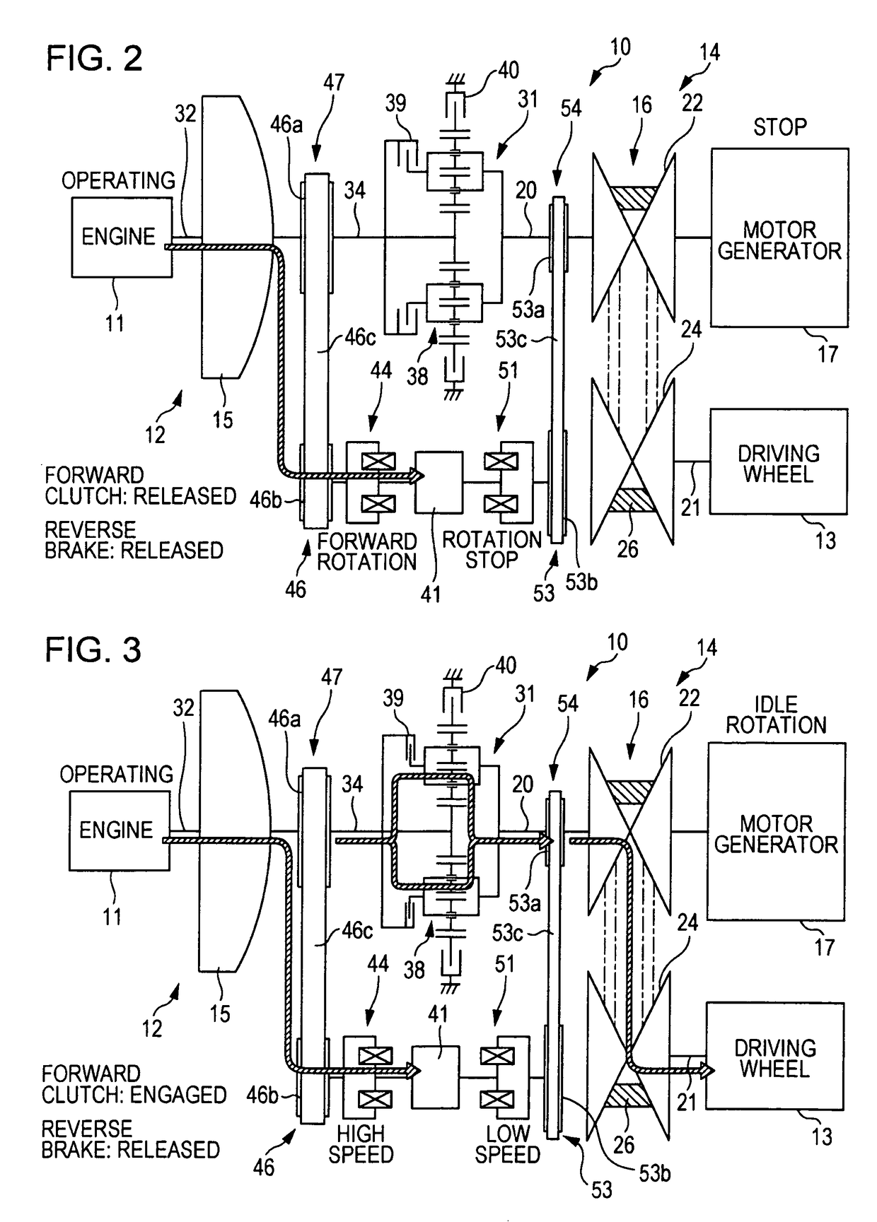 Drive apparatus for a vehicle