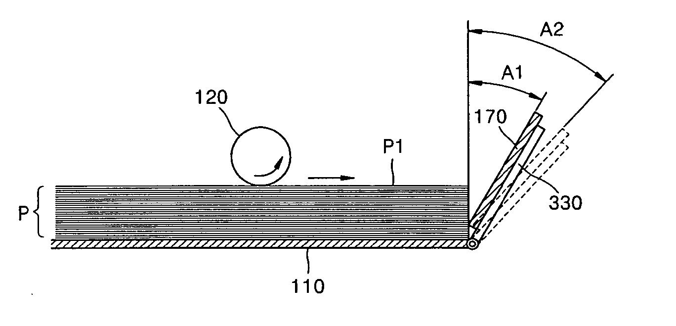 Printer and method for feeding sheets in a printer
