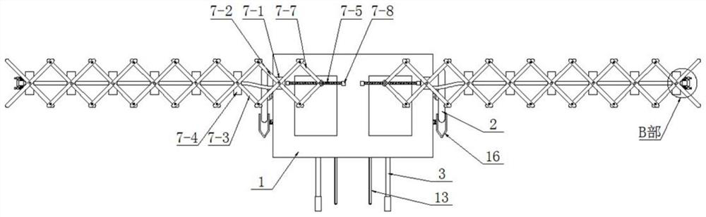 An easy-to-operate wheat disease weeding device