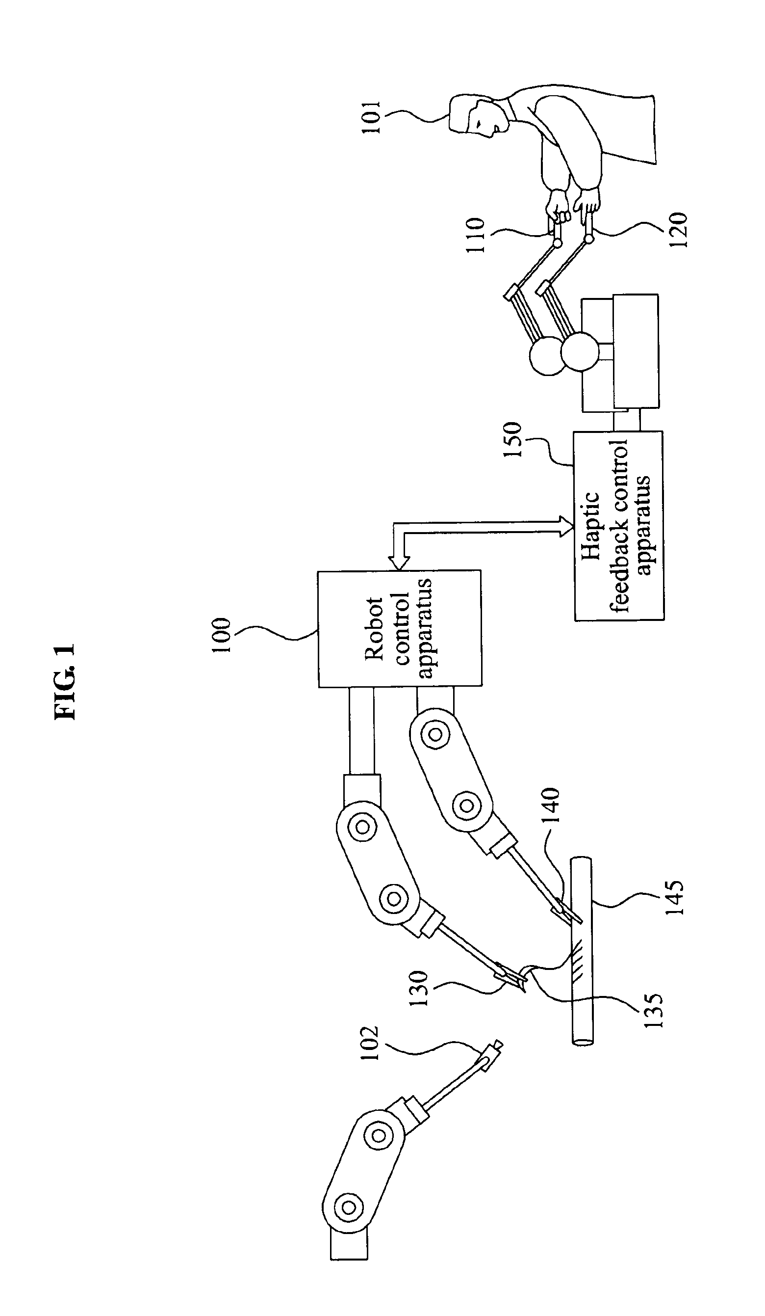 Apparatus and method for controlling force to be used for motion of surgical robot