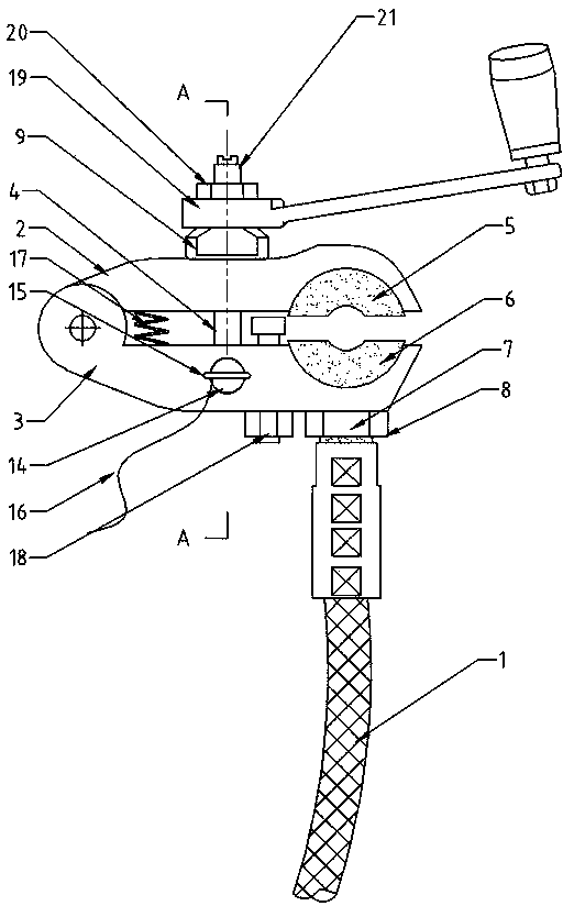 Rapid Direct-current deicing short circuit device of electric transmission line