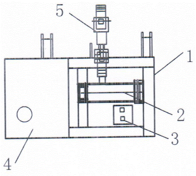 Profiled type rotating shoot clipping machine