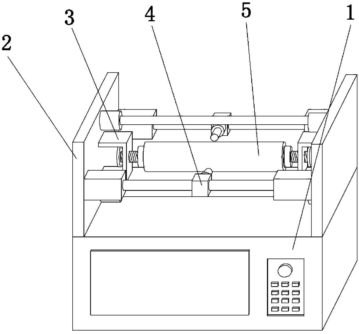 Surface defect detecting device for smooth long shaft member