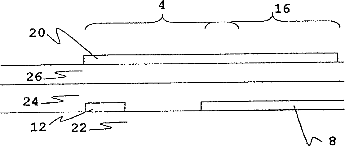 Logic gate with a potential-free gate electrode for organic integrated circuits