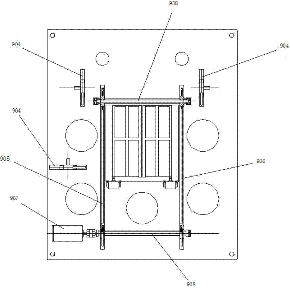 Full-automatic clothes folding device and operating method