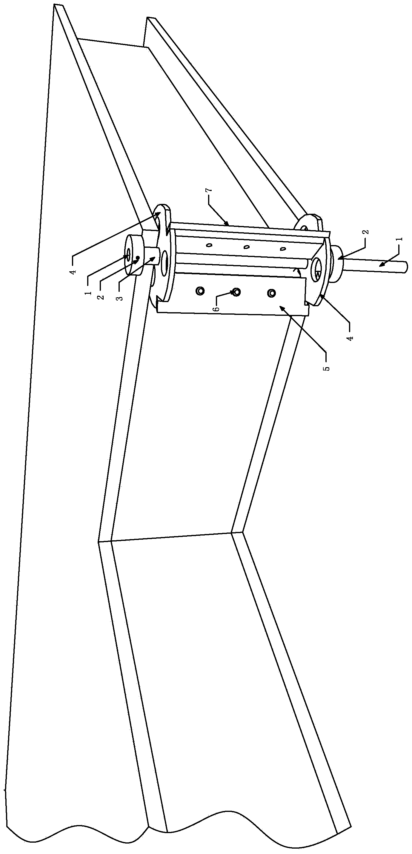 Foam rotary knife for structural heat preservation board