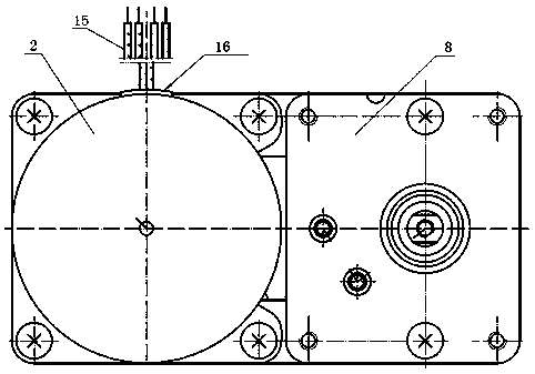 A gear reduction claw pole type permanent magnet synchronous motor