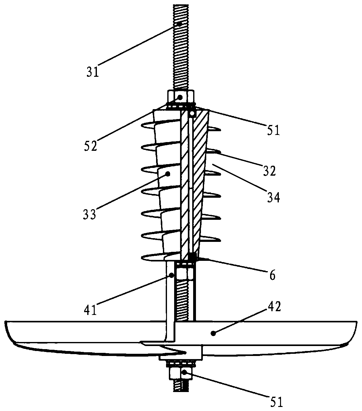 Particle dispersing device based on unmanned aerial vehicle