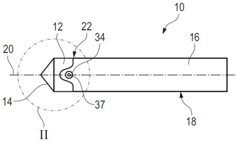 Rotary cutting tool and cutting tool portion