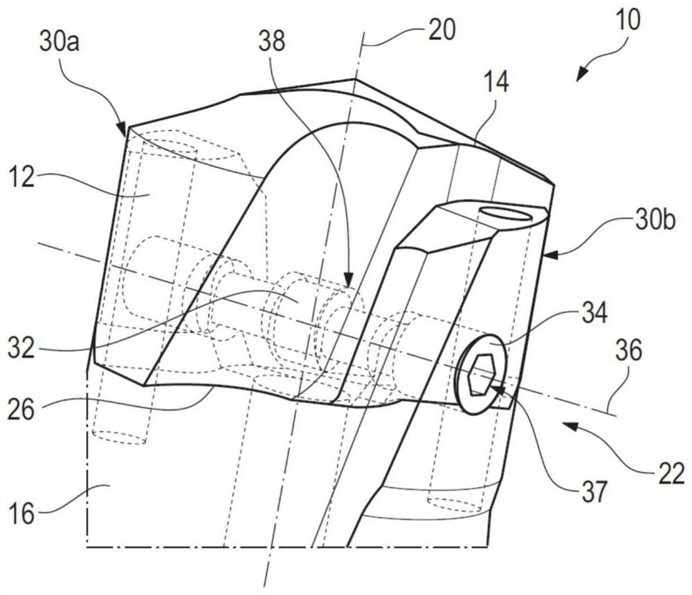 Rotary cutting tool and cutting tool portion