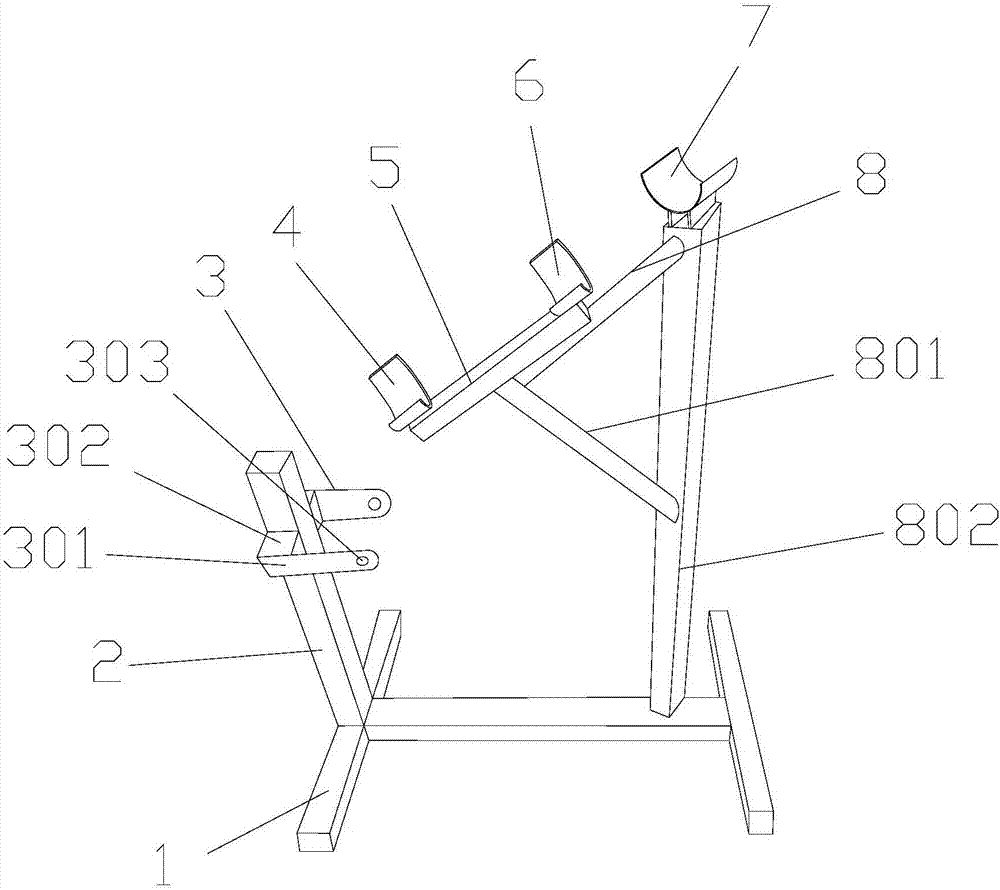 Welding device of exhaust pipe