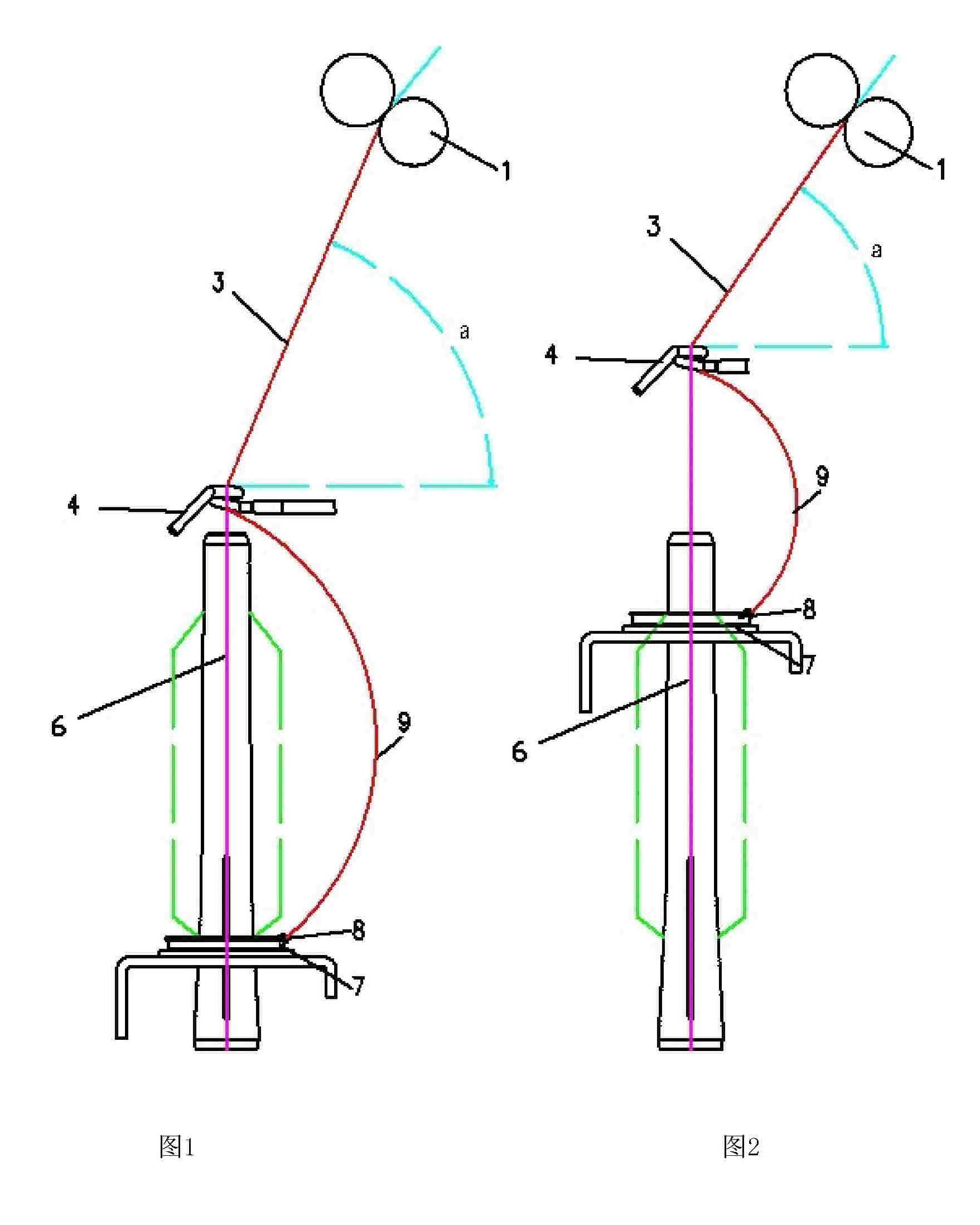 Spinning apparatus for producing low-torque ring-spun yarn