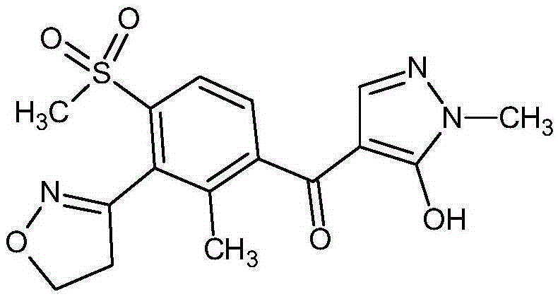 Topramezone-containing herbicide composition