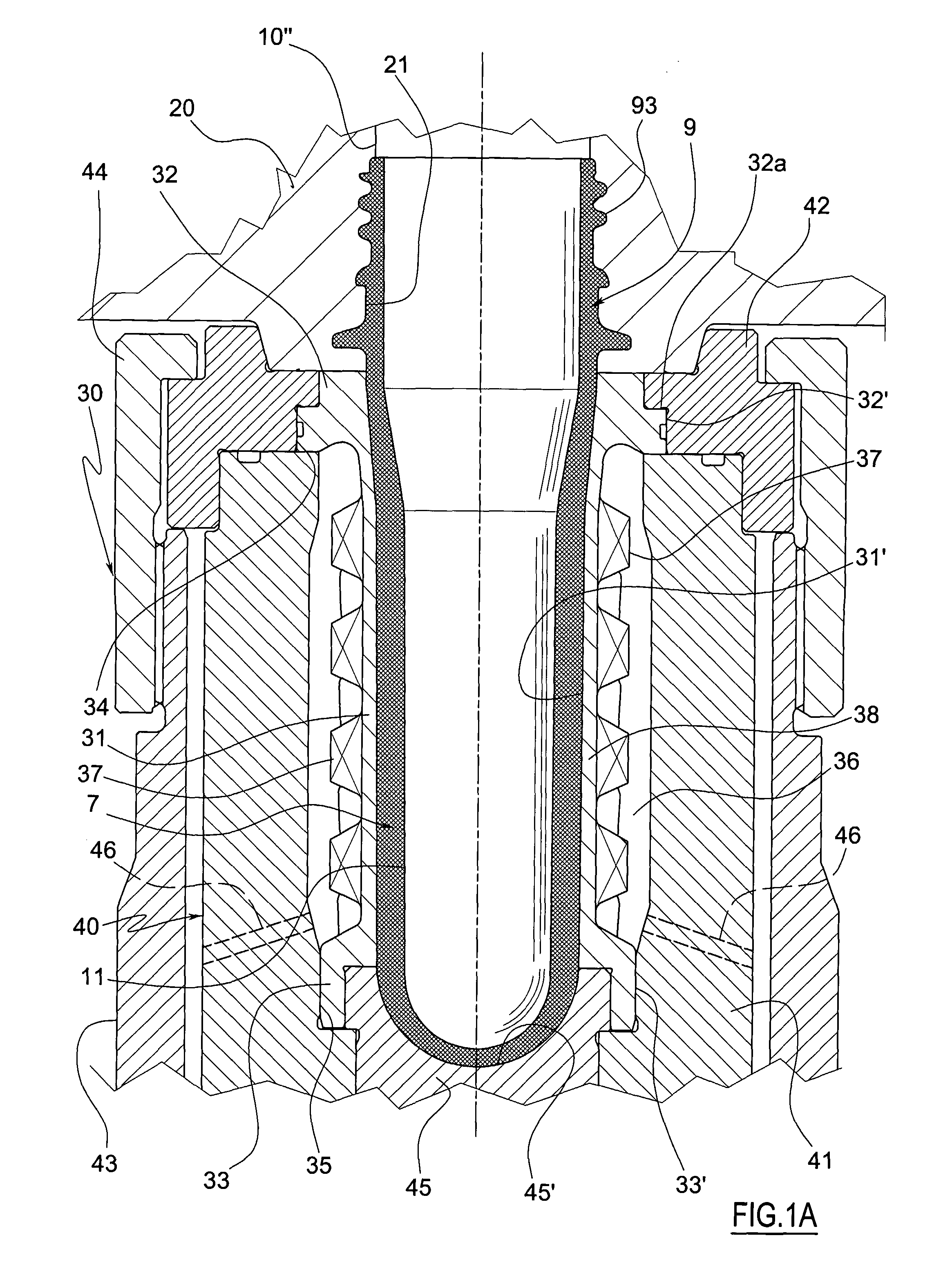 Method and Group for the Compression Molding of Preforms for Containers in Polymeric Material