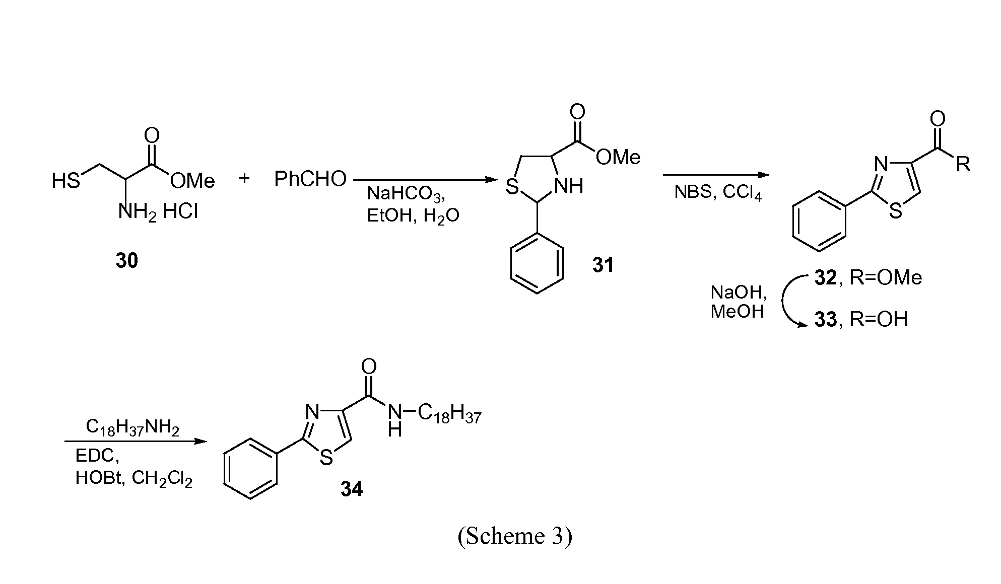 Thiazolidinone amides, thiazolidine carboxylic acid amides, and serine amides, including polyamine conjugates thereof, as selective Anti-cancer agents