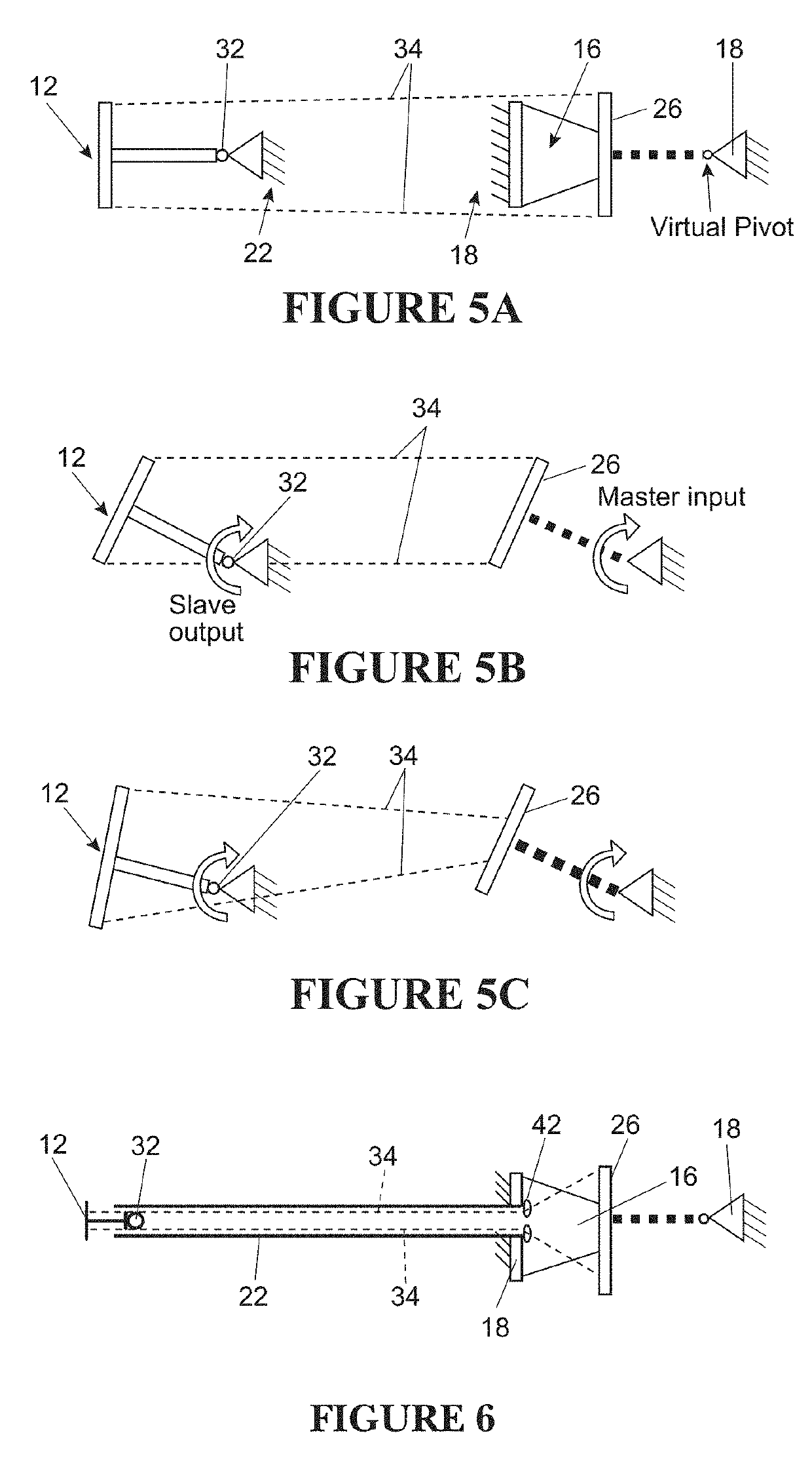 Parallel kinematic mechanisms with decoupled rotational motions