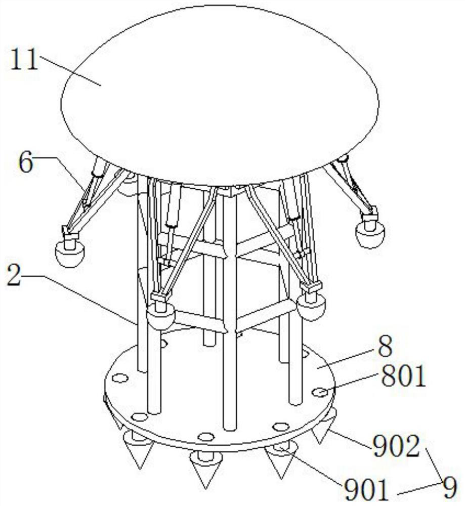 A multi-angle polarization monitoring device for remote sensing water bodies