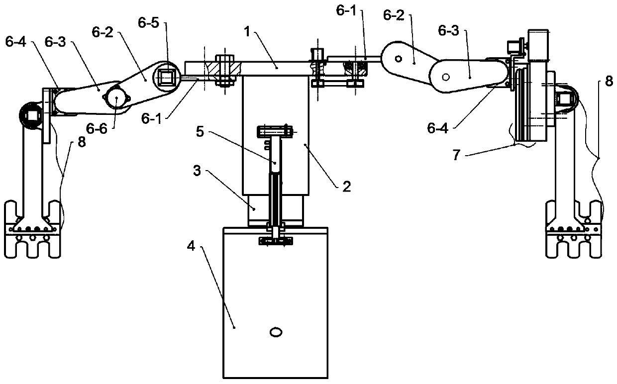 Climbing mechanism used for comprehensive pipeline routing inspection robot