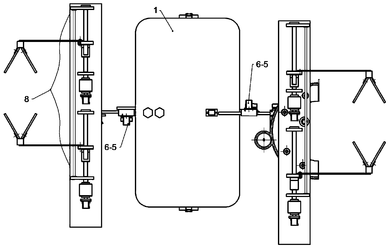 Climbing mechanism used for comprehensive pipeline routing inspection robot