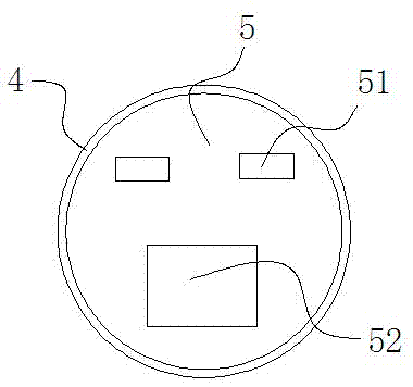 S-shaped visible hard cannula core