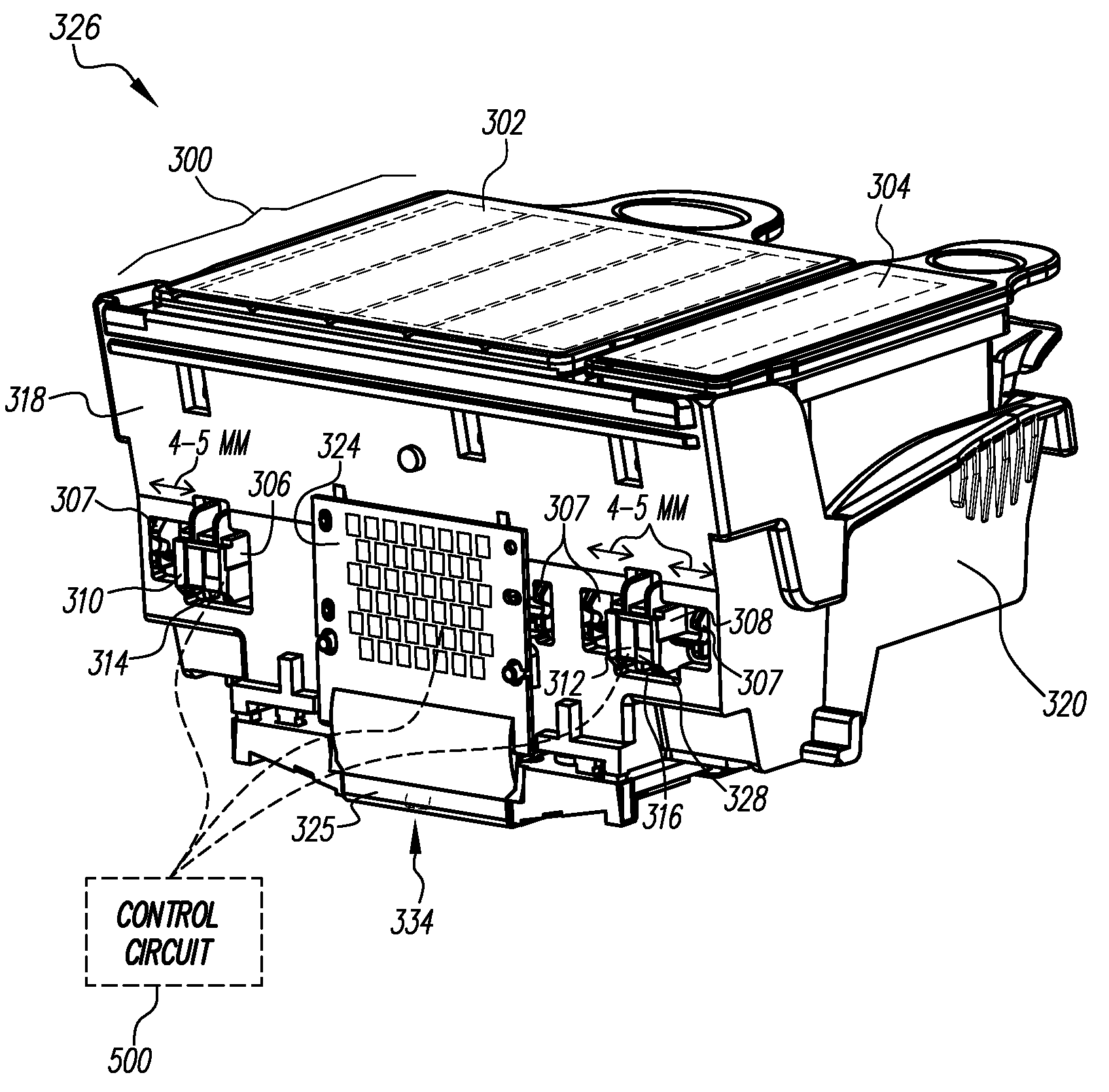 Data storage device mounting arrangement for printing device