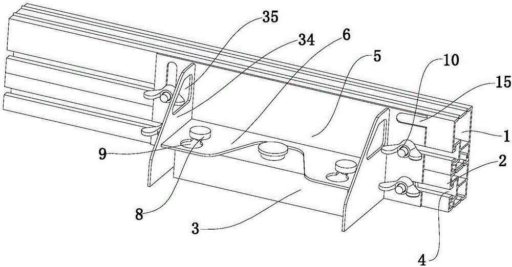 Combined die plate