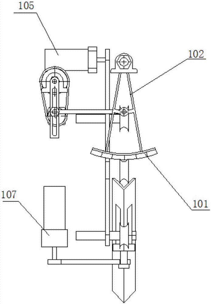 Rubbing mechanism and fine dried noodle making machine