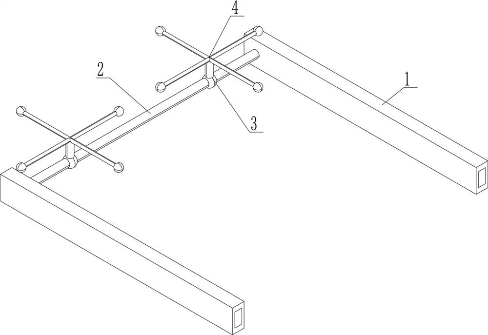 Vortex eliminating device for hydropower station water inlet and vortex eliminating adjusting method